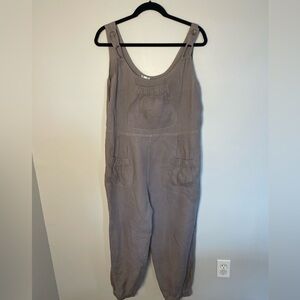Steven Alan Taupe Jumpsuit
